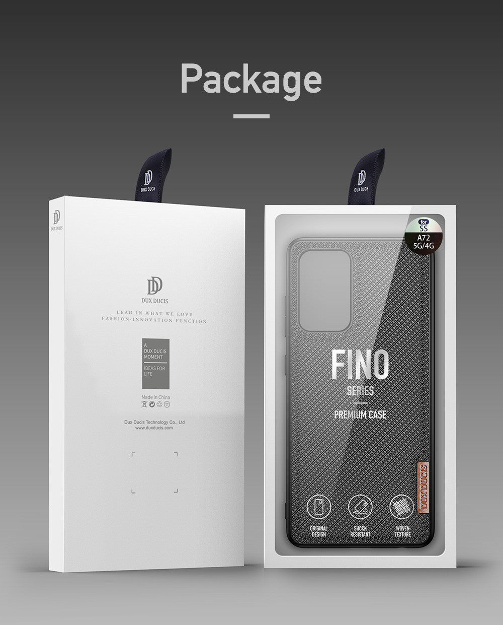 Fino Dux Ducis Fabric Case Samsung A73