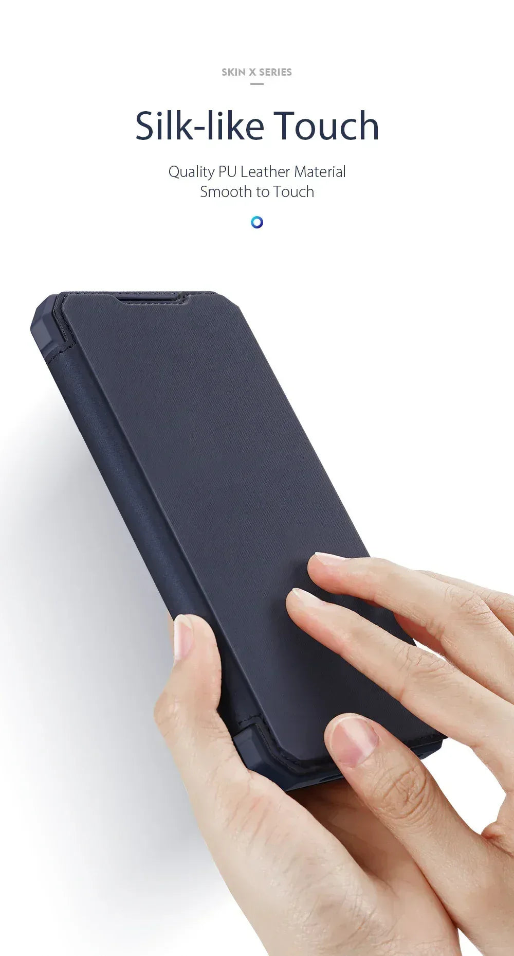 Dux Skin X Series Magnetic Flip Case Samsung Note 10 Plus - Three