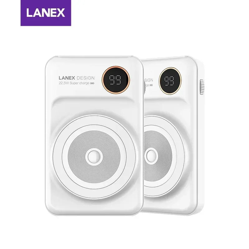 Lanex Magnetic Charging Power Bank 10000mAh N7 - Three