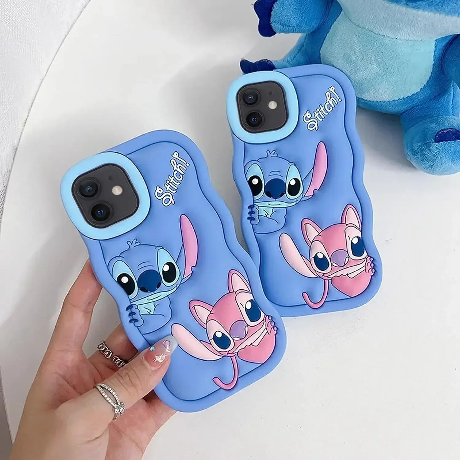 Stitch Silicone Case iPhone 11 - Three
