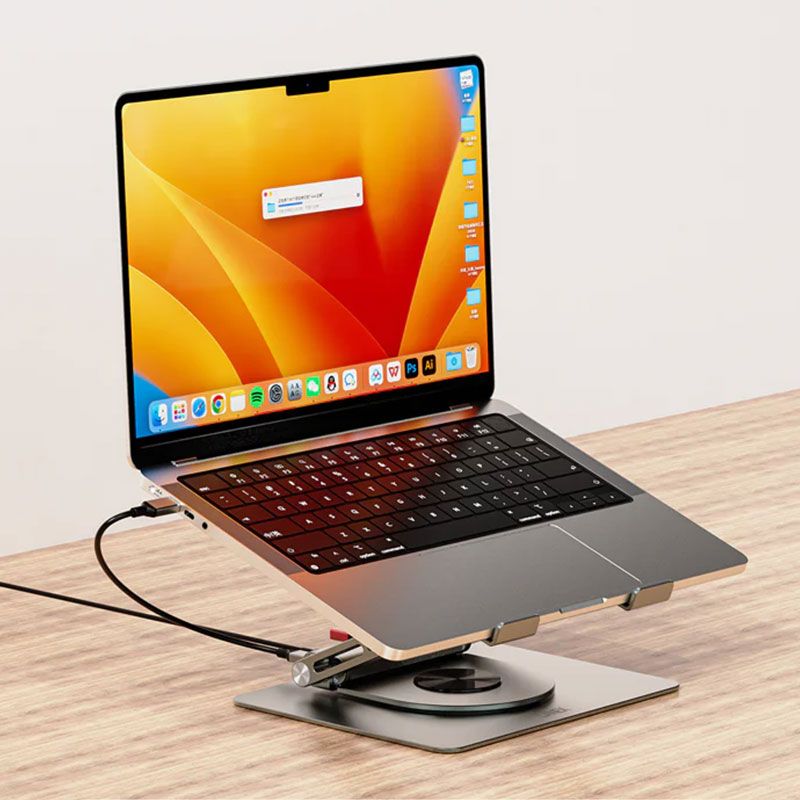 Lanex 6 IN 1 Dock Station for laptop and MacBook LH11