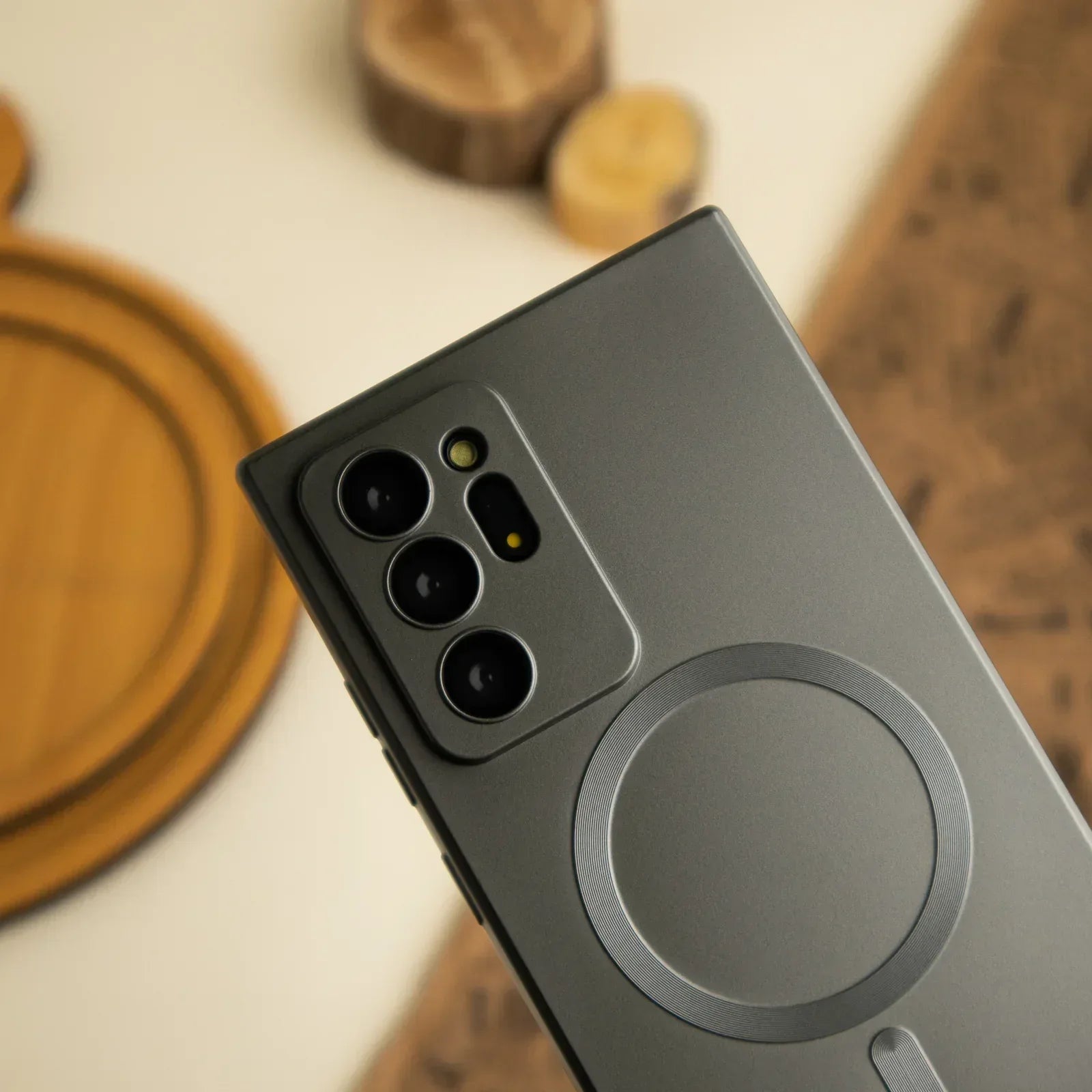 Floveyoo Silicone Magsafe Case Samsung Note 20 - Three