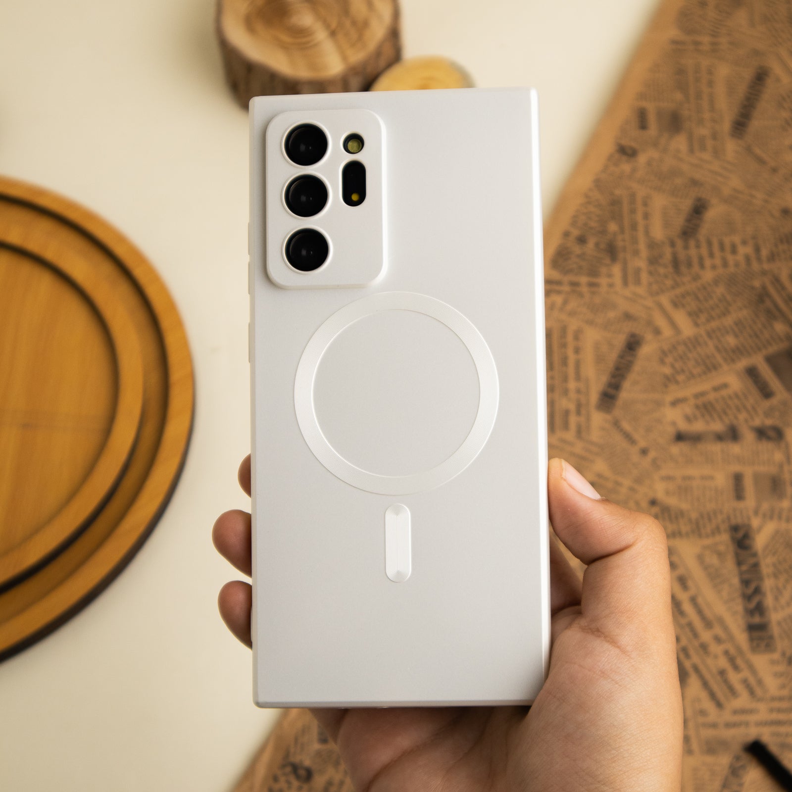 Floveyoo Silicone Magsafe Case Samsung Note 20 Ultra