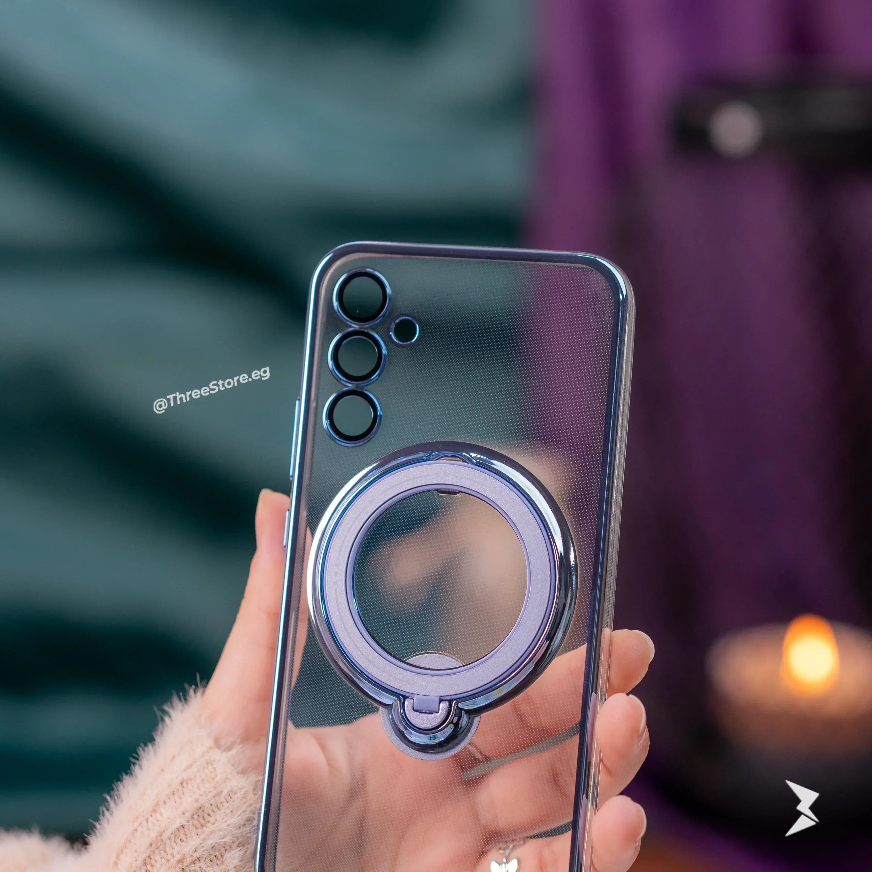 Stand Magsafe Transparent Case Samsung A25 - Three