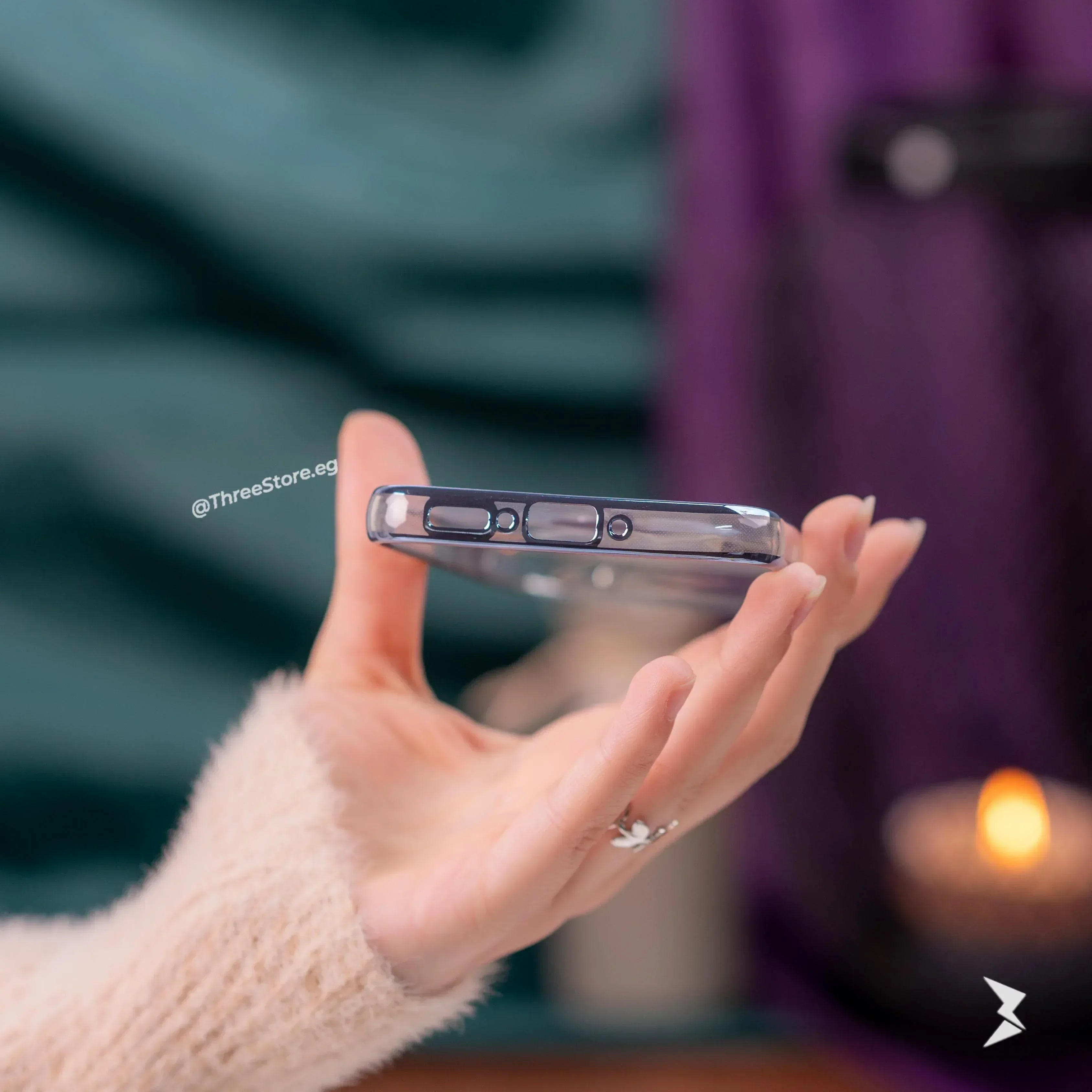Stand Magsafe Transparent Case Samsung A25 - Three