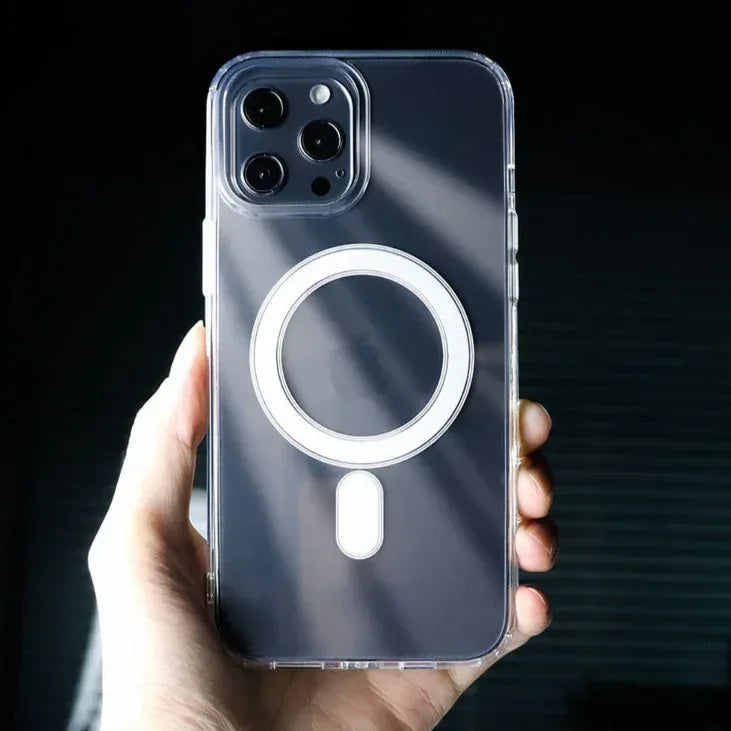 Transparent Magsafe Case iPhone 12 Pro Max - Three