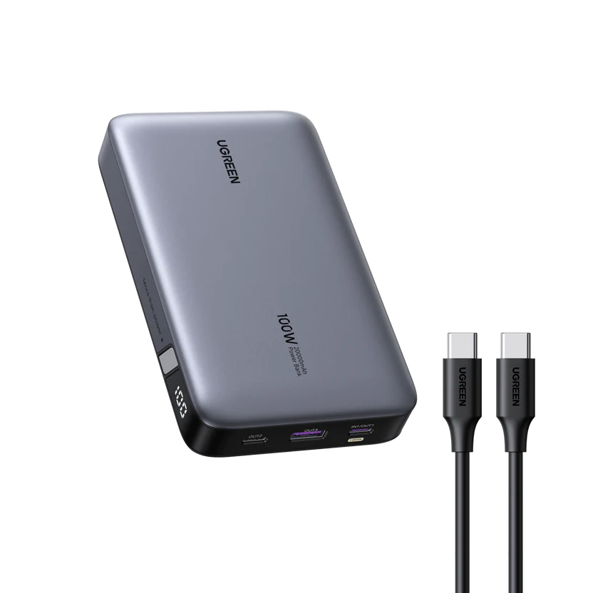 GREEN 100W Super Fast power Bank 20000mAH GE-B909