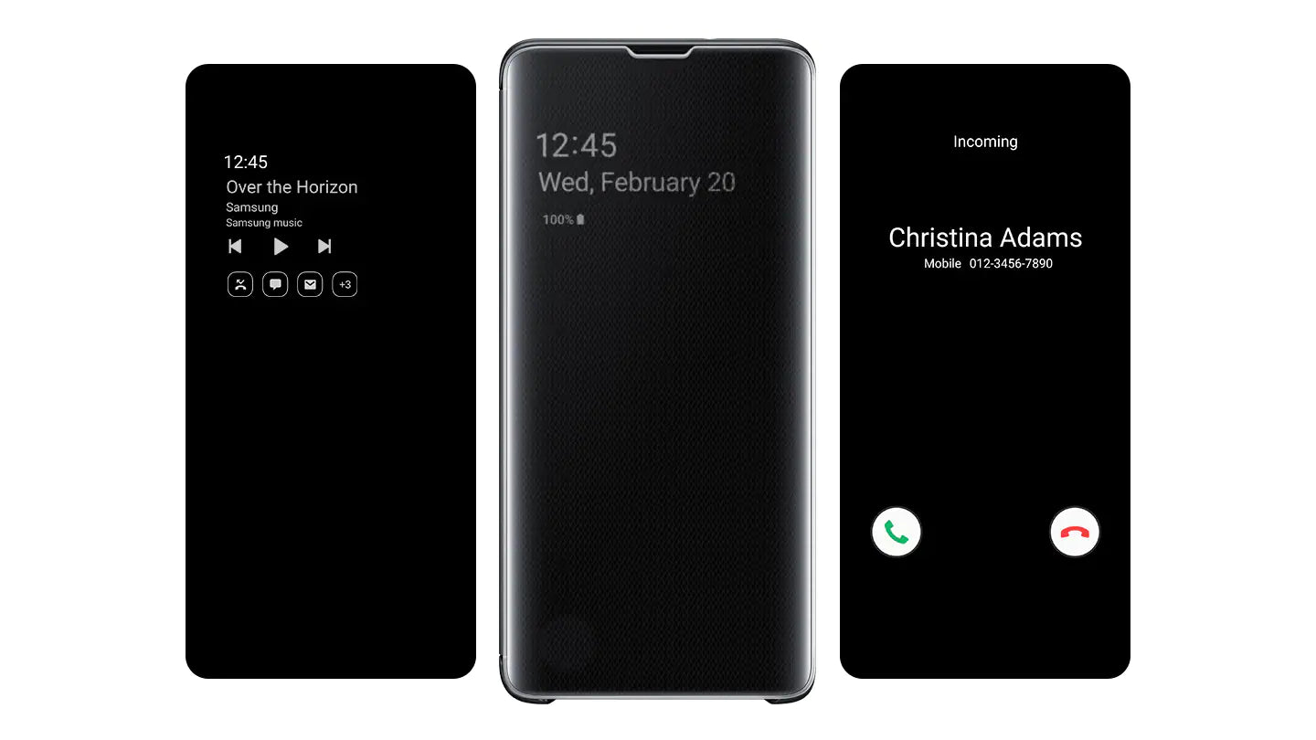 Samsung Clear View Case S10 Plus