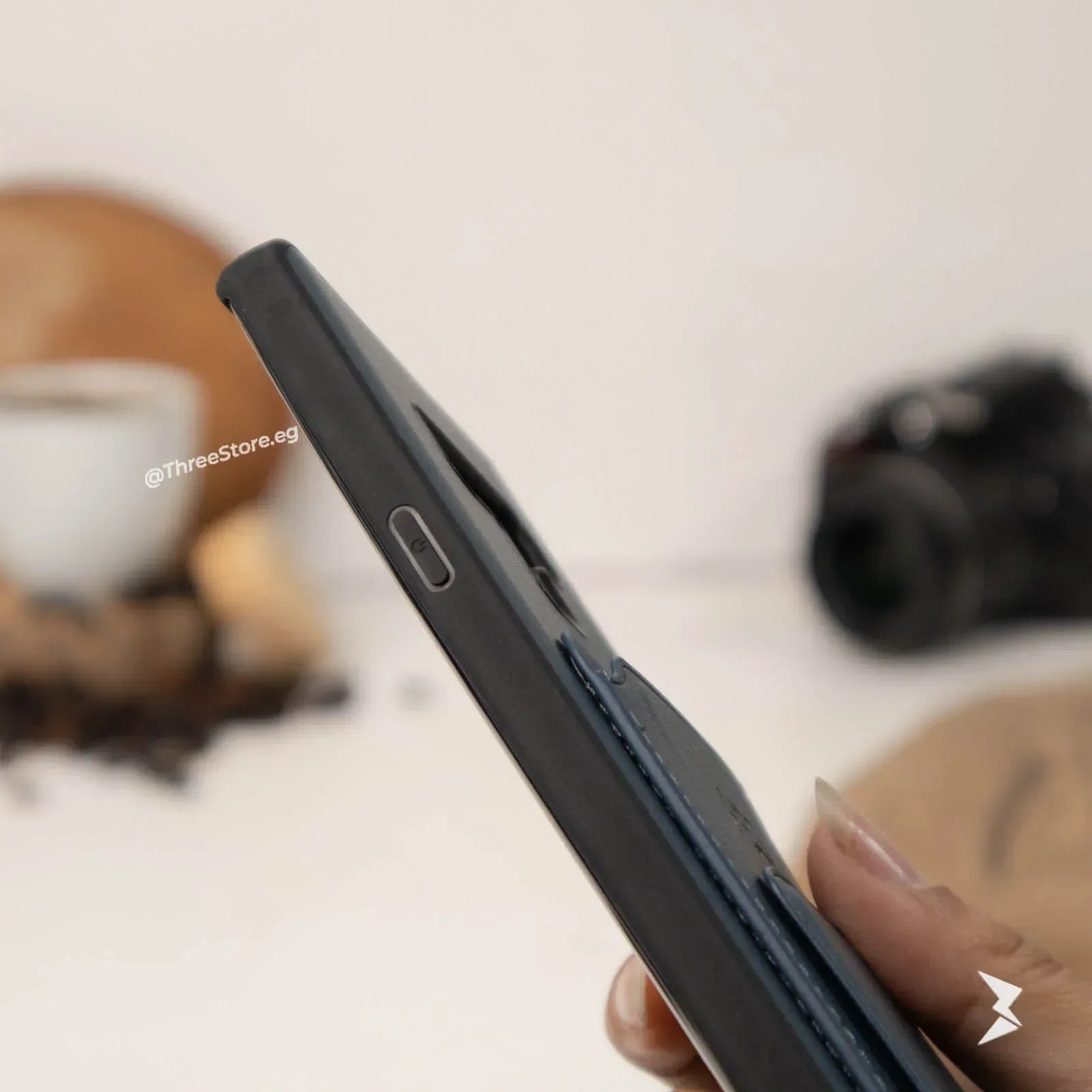 HDD Magnetic Stand Card Leather Case Samsung Note 9 - Three