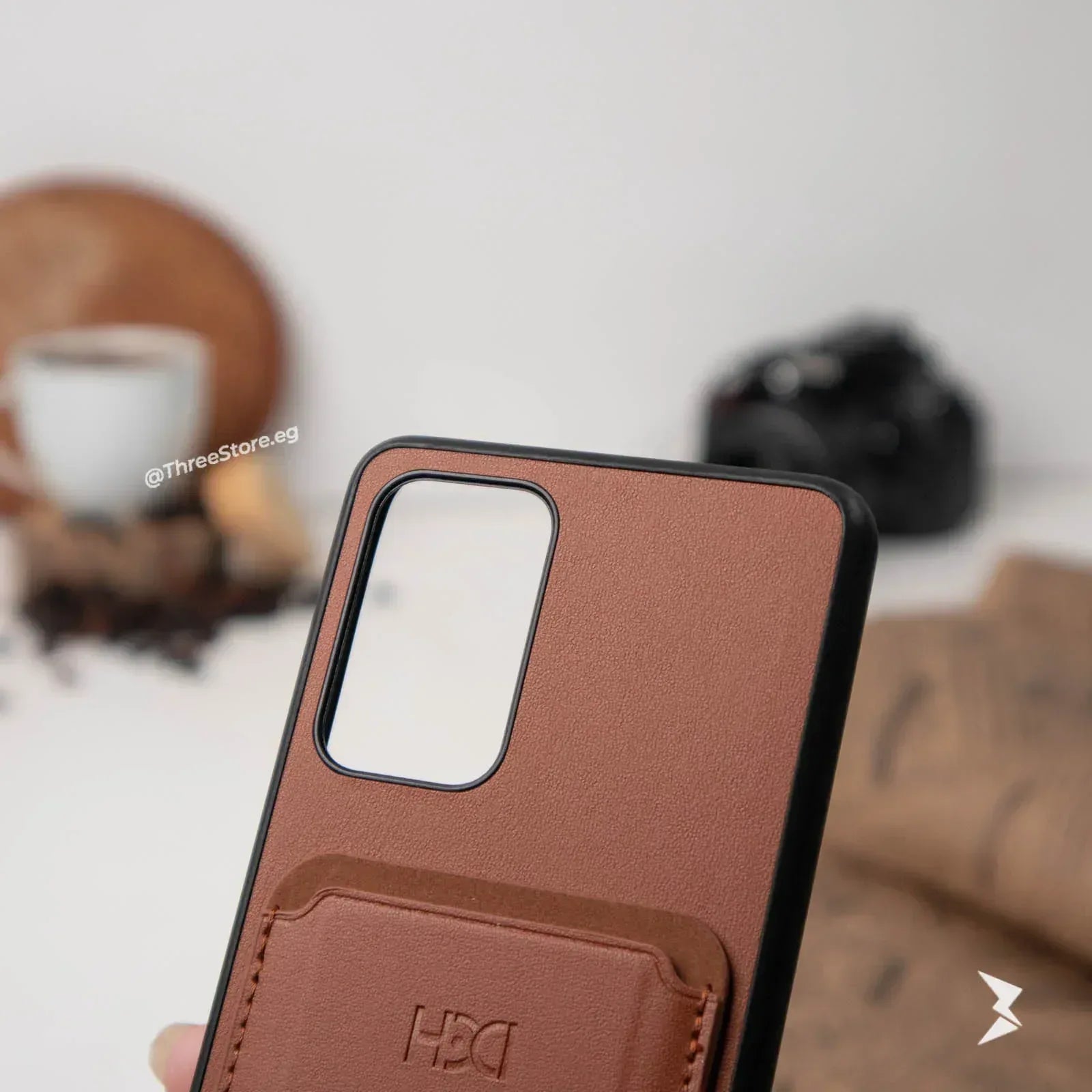 HDD Magnetic Stand Card Leather Case Samsung A52 - Three