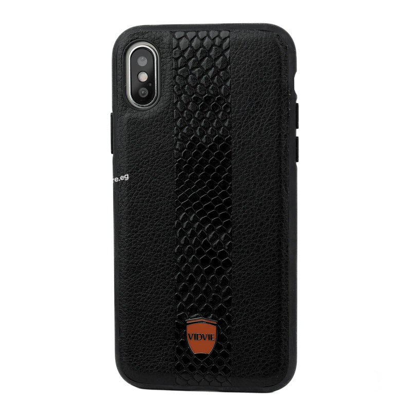 Vidvie Snack Leather Case iPhone X