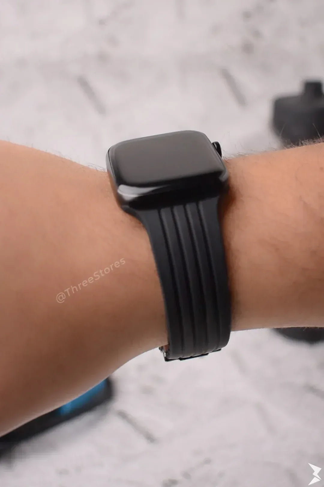 Tissot Compatible Silicone Starp For Apple Watch - Three