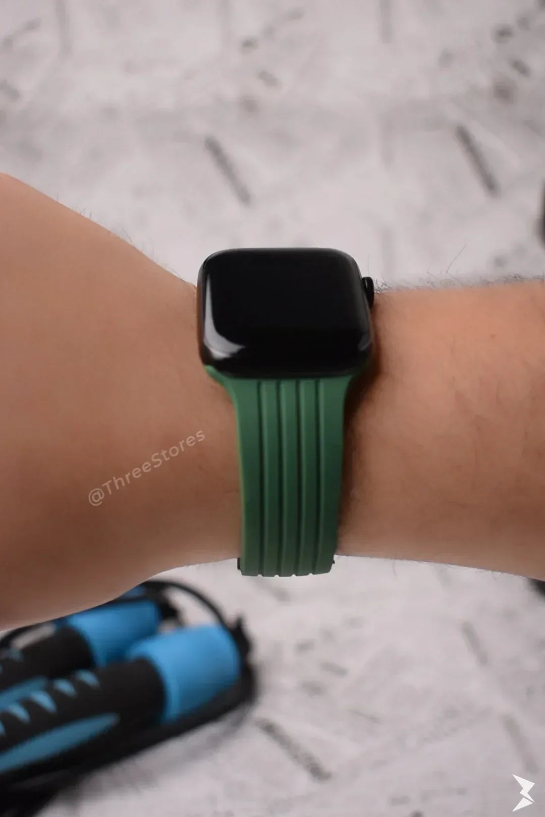 Tissot Compatible Silicone Starp For Apple Watch - Three