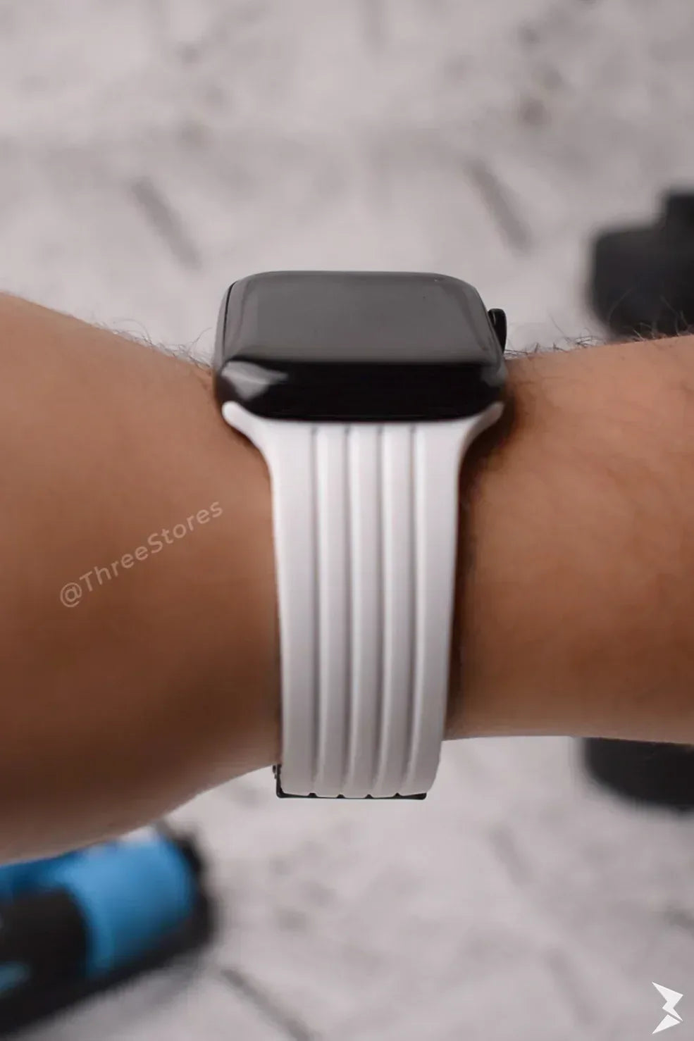 Tissot Compatible Silicone Starp For Apple Watch - Three