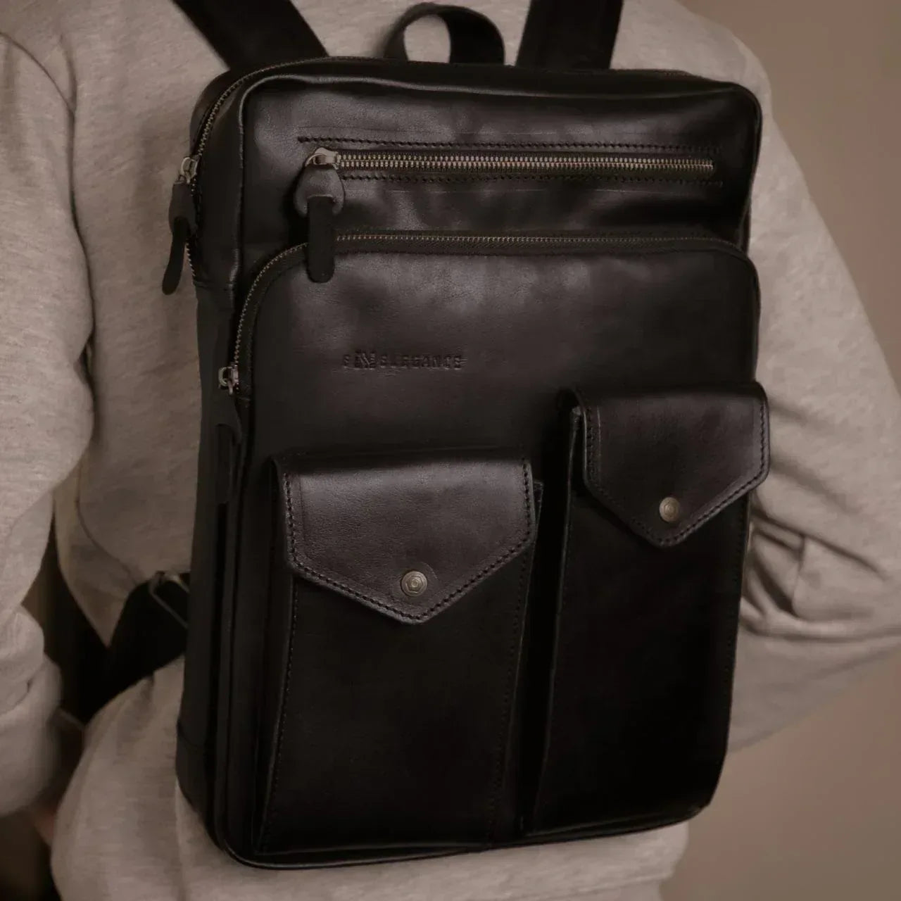 N Elegance Leather Bag - Three