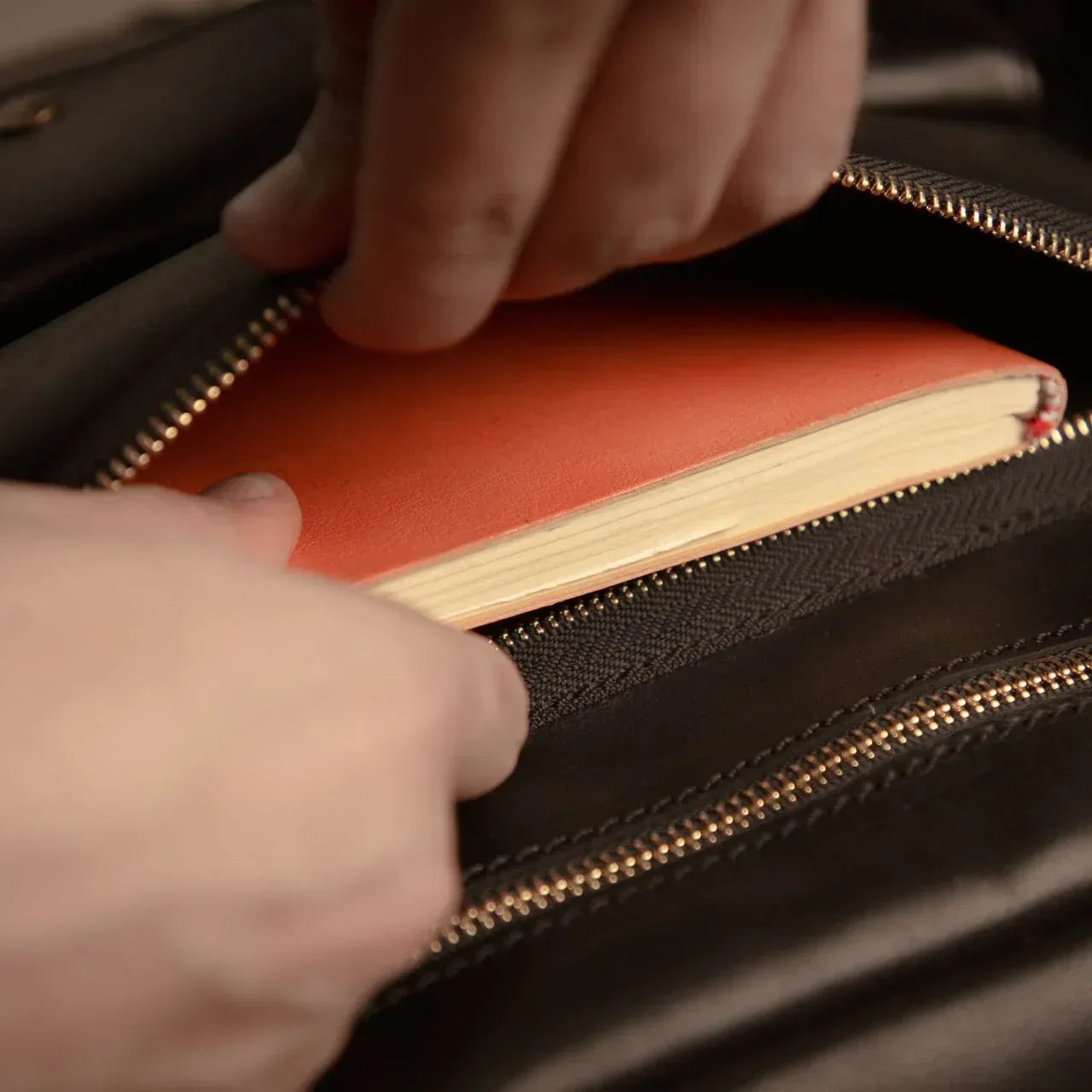 N Elegance Leather Bag - Three