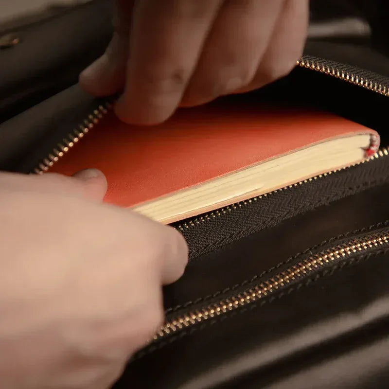 N Elegance Leather Bag - Three