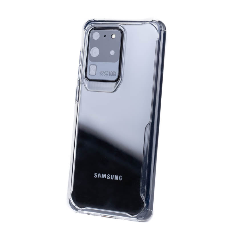 X-Fitted Transparent Shockproof Case Samsung S20 ultra