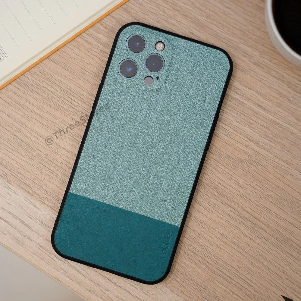 Coblue Fabric Camera Protection Case iPhone 12 Pro - Three