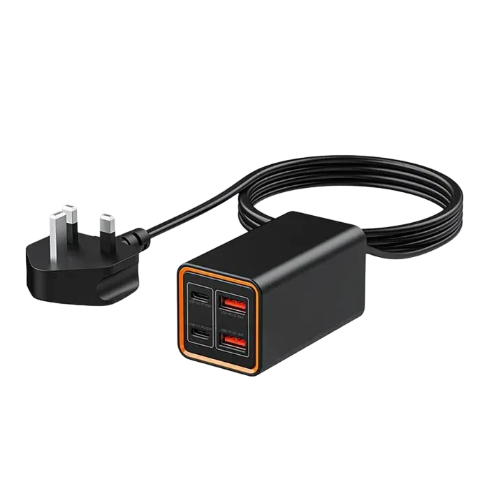 Recci GaN 65W Fast Charge Desktop Charger RC37 - Three