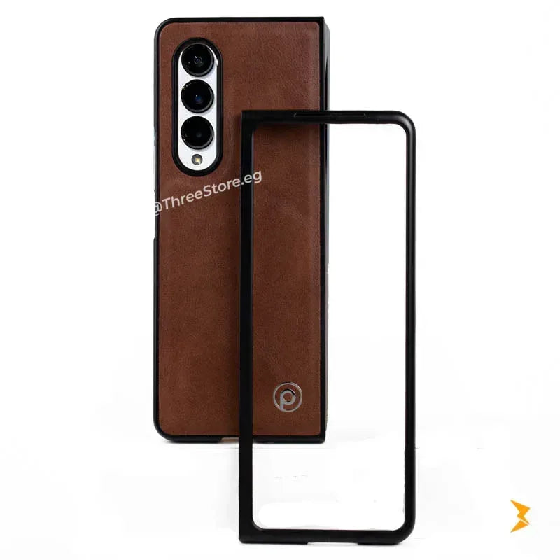 Piblue Leather Case Samsung Z Fold 4 - Three
