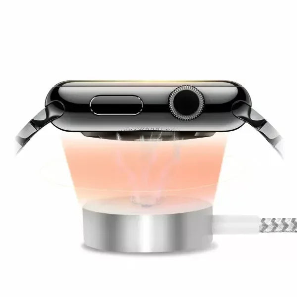 Green Lion Magnetic Braided Charging Cable For Apple Watch - Three