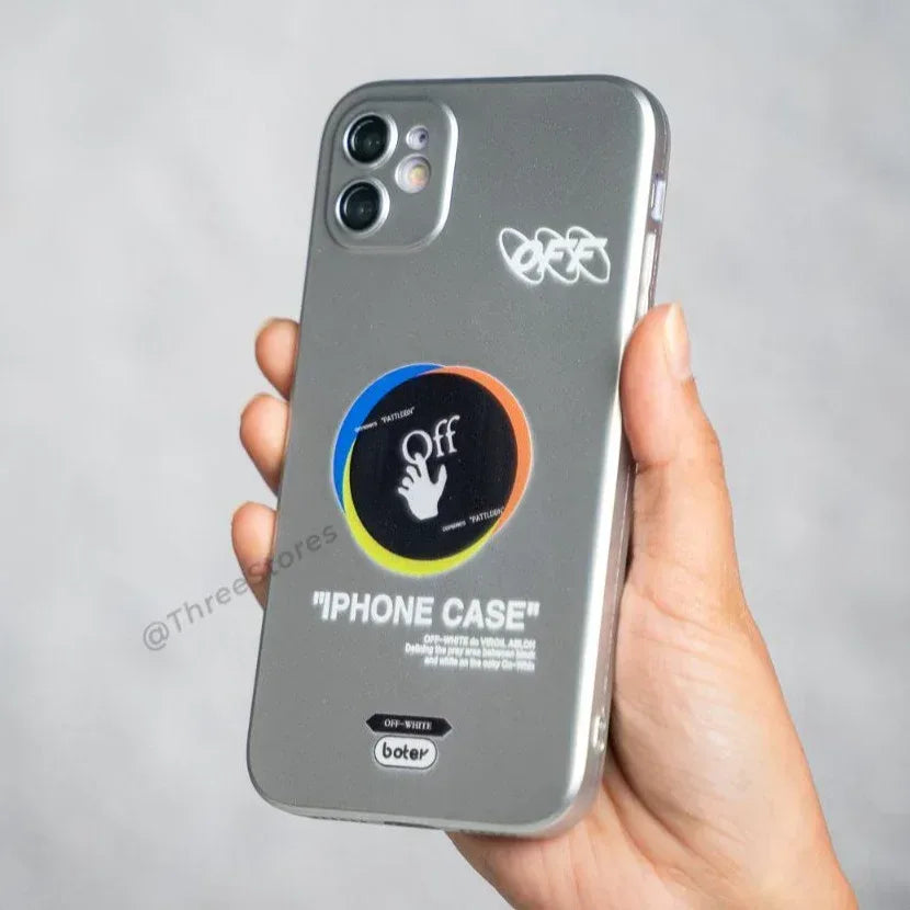 Boter Silver Camera Protection Case iPhone 11 - Three