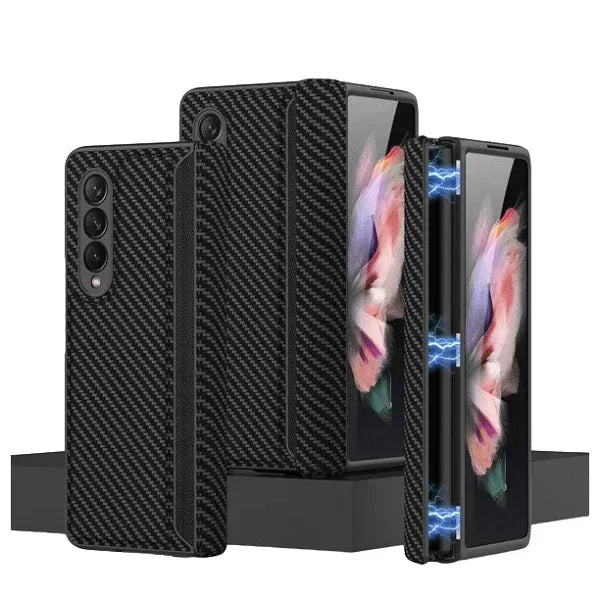 Fabric Camera Protection Case Samsung Z Fold 3 - Three