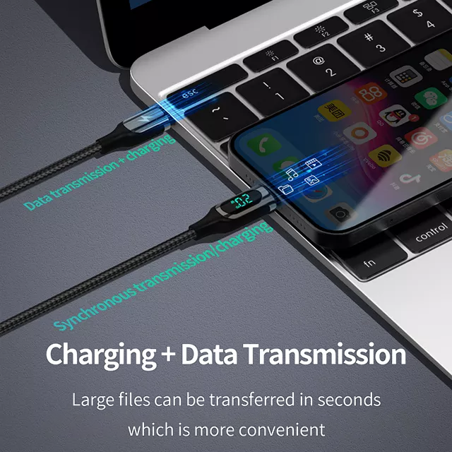 RECCI LED Date Cable GHOST RTC-P10CL