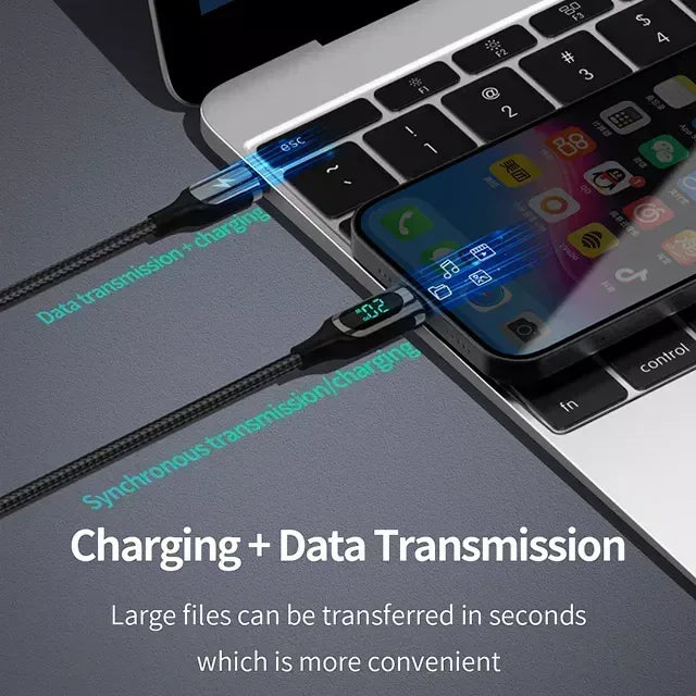 RECCI LED Date Cable GHOST RTC-P10CL - Three