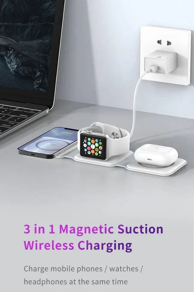 Lanex Folding Magnatic Charger LW05 - Three