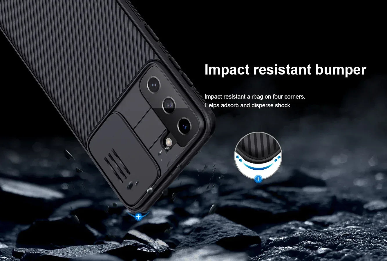 Nillkin CamShield Case Samsung S21 Plus - Three