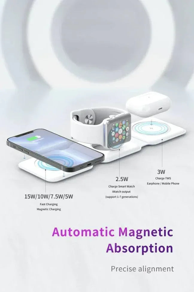 Lanex Folding Magnatic Charger LW05 - Three