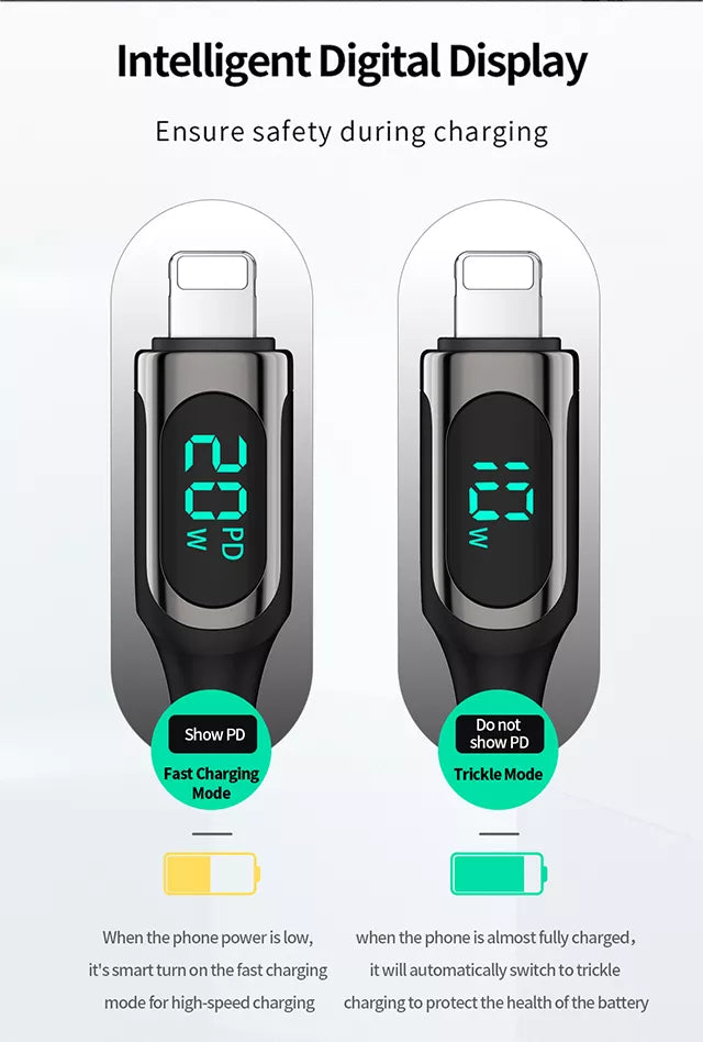 RECCI LED Date Cable GHOST RTC-P10CL