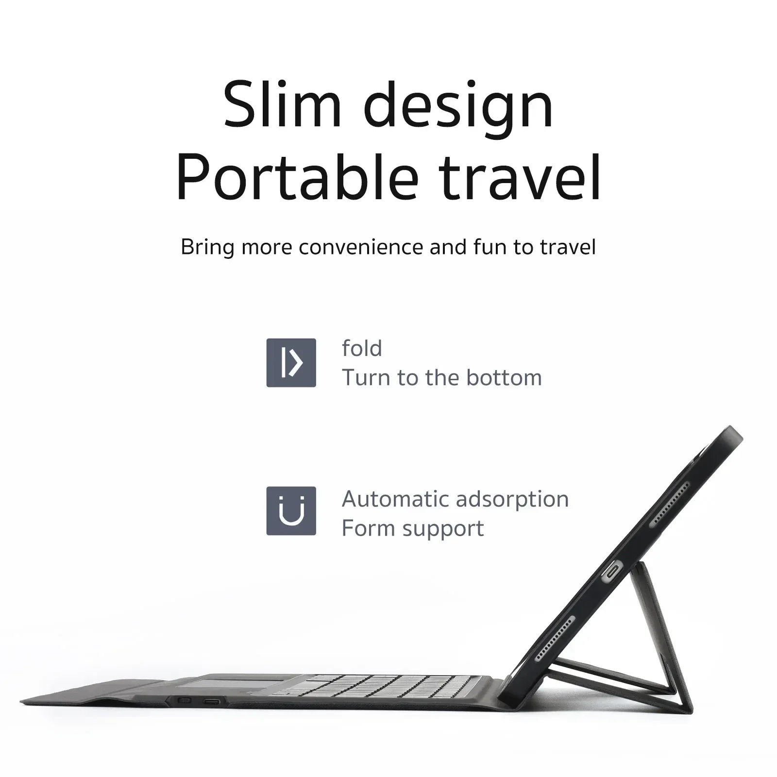 Coteetci Keyboard Pad Leather Case - Three