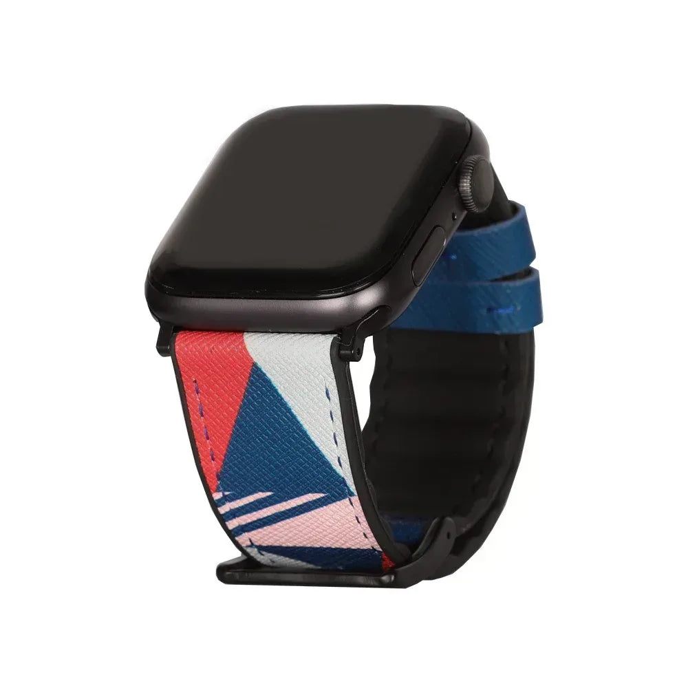 Viva Madrid Venturx Designer Edition Leather Watch Band - Three