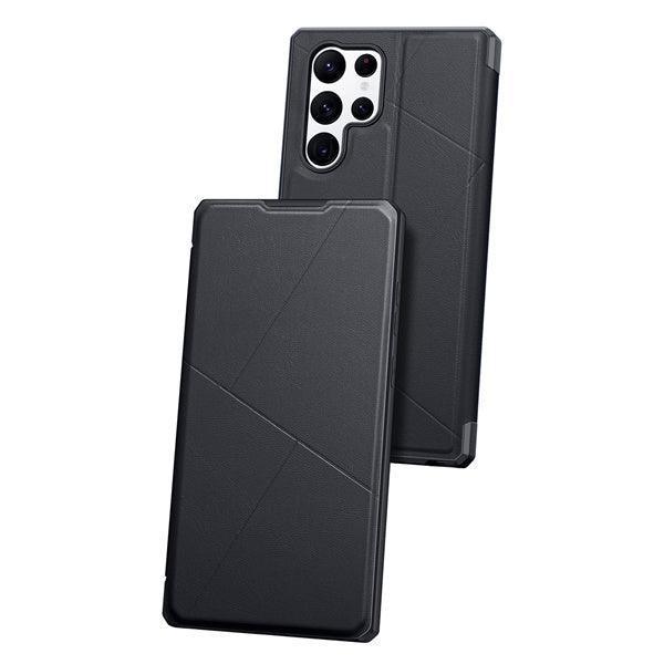 Dux Ducis Leather Skin X 360 Protection Case Samsung S22 Ultra - Three
