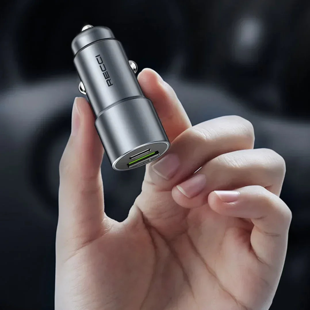 Recci C-Route Car Charger - Three