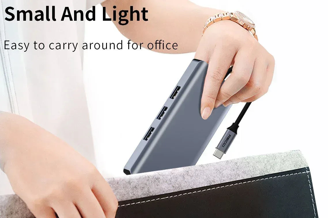 Recci Hub 9 in 1 RH09 - Three