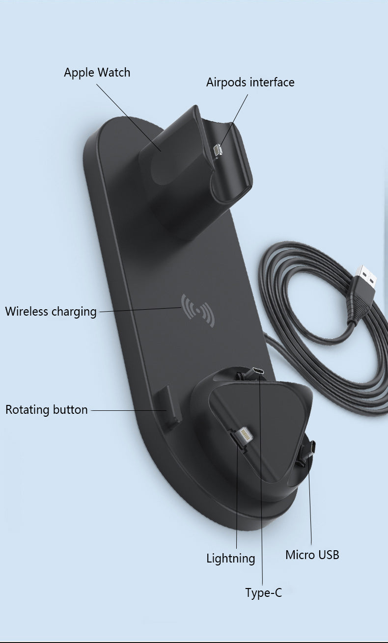 Piblue Charging Stand 6 in 1