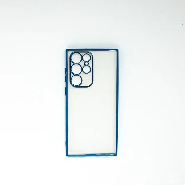 J Case Glossy Camera Protection Case Samsung S22 Ultra - Three