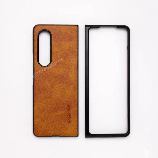 Leather Case Samsung Z Fold 3 - Three