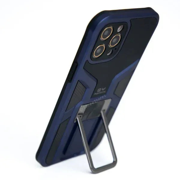QY Stand Protector Case iPhone 12 Pro Max - Three
