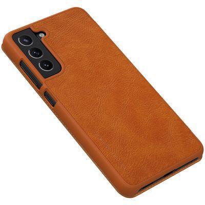 Nillkin Qin Series Leather Case Samsung S21 FE - Three