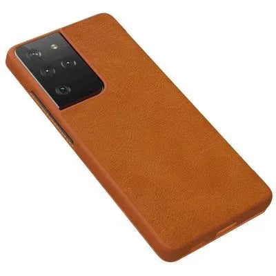Nillkin Qin Series Leather Case Samsung S21 Ultra - Three