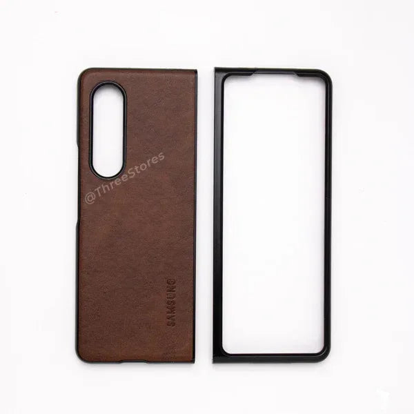 Leather Case Samsung Z Fold 3 - Three