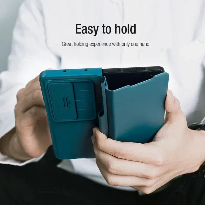 Nillkin Qin Pro Leather Case Samsung Z Fold 4 - Three