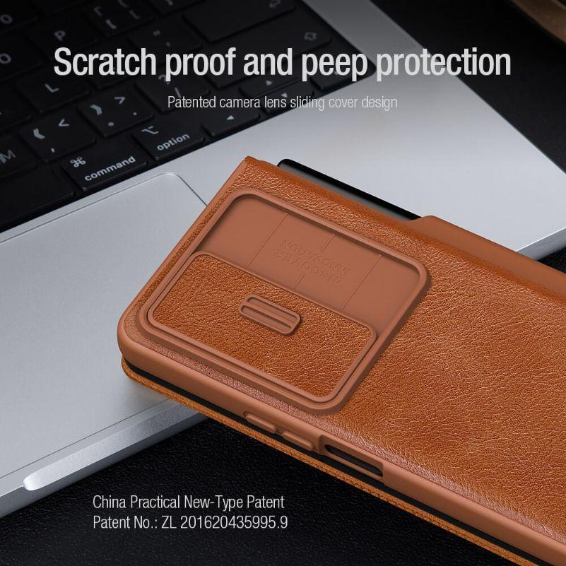 Nillkin Qin Pro Leather Case Samsung Z Fold 4 - Three