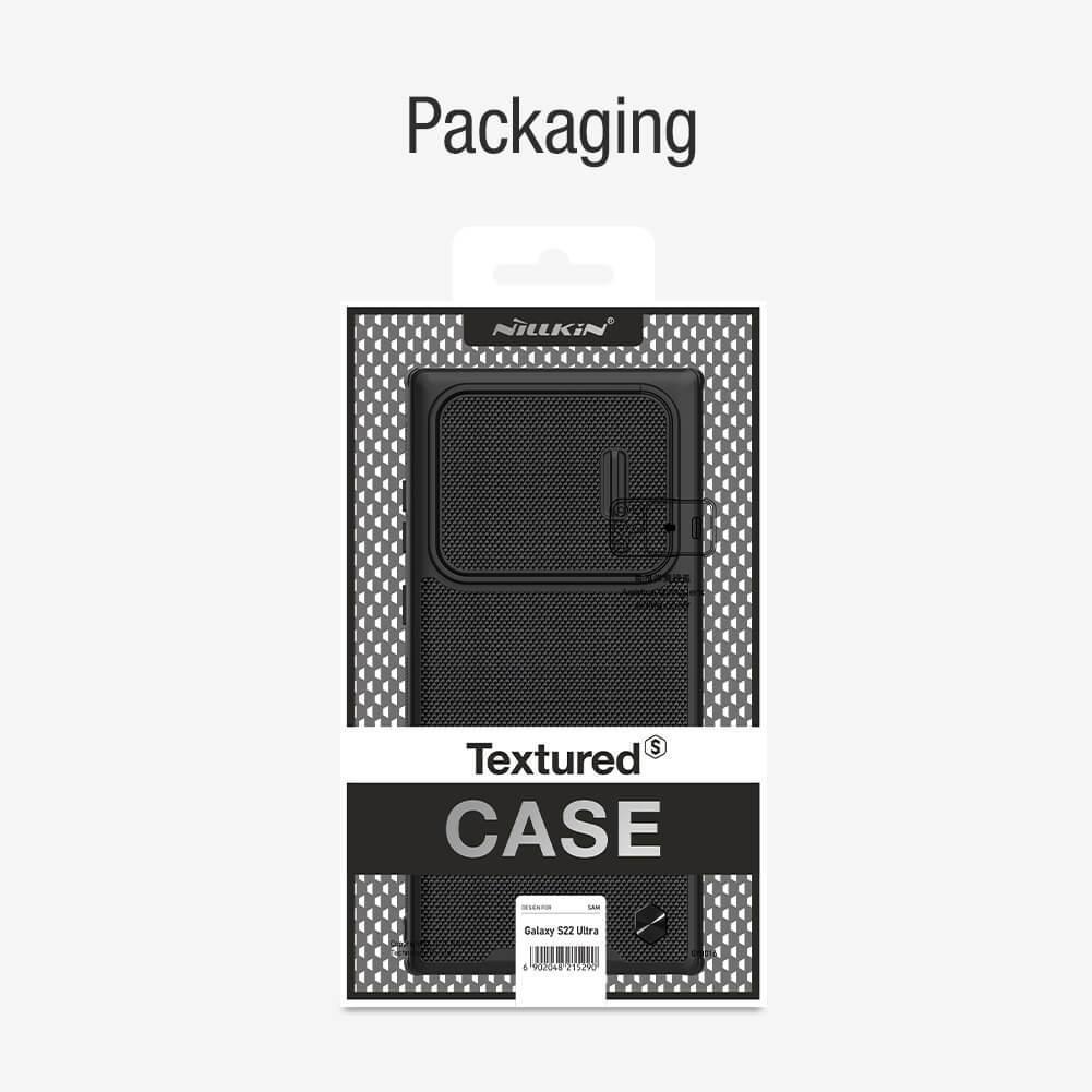 Nillkin Textured S Case Nylon Fiber Case Samsung S22 Ultra - Three