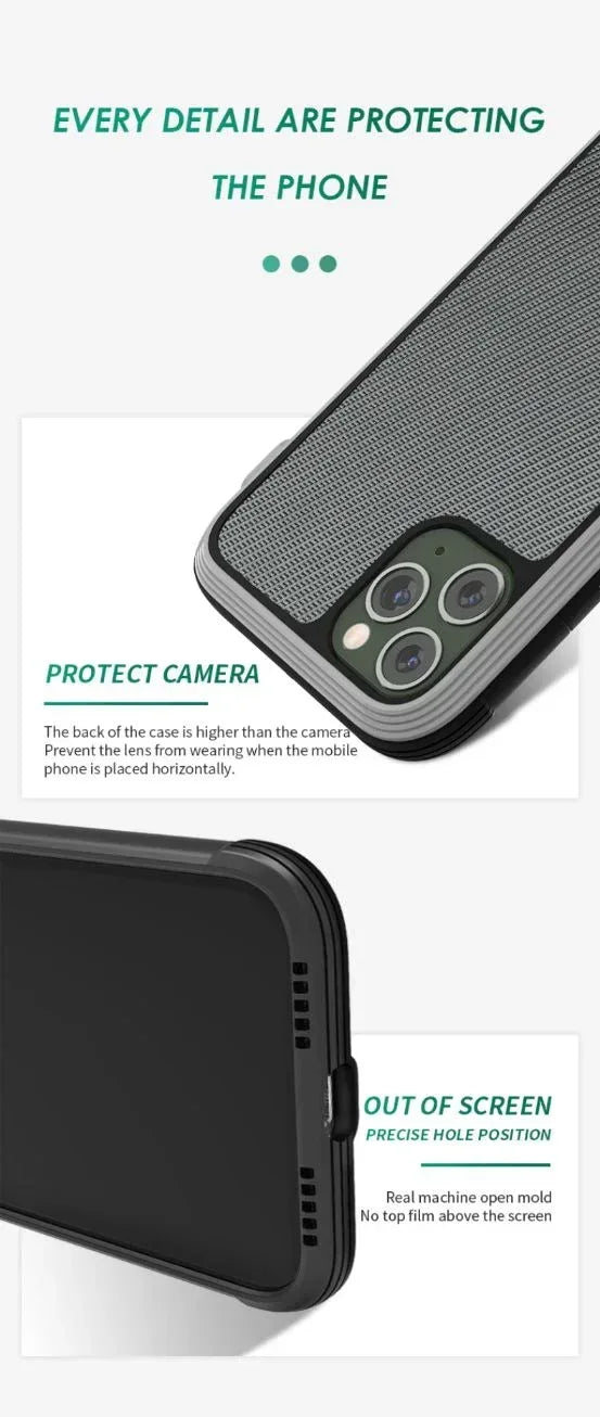 Raigor Inverse Fabric Case iPhone 11 Pro - Three